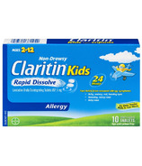 Claritin Non-Drowsy Kids Rapid Dissolve Allergy Tablets 