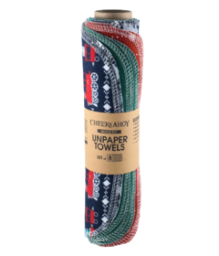 Cheeks Ahoy Pre-Rolled Unpaper Towels Home for the Holidays