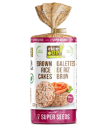 Galettes de riz brun RiceUP! avec 7 super graines