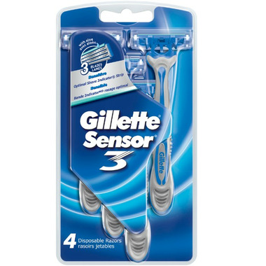 Gillette Sensor3 Disposable Razors Gillette Sensor3 Disposable Razors