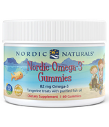 Nordic Naturals Omega 3 Gummies Tangerine