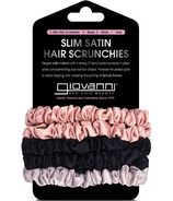 Giovanni Satin Slim Hair Scrunchies