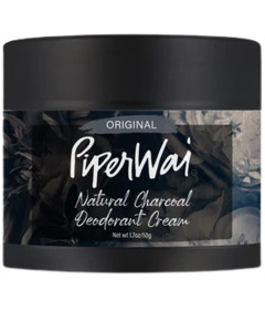 image of PiperWai Activated Charcoal Natural Deodorant with sku:128700