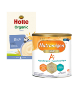 Enfamil Nutramigen with free Holle Organic Rice Cereal Bundle