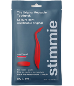 Stimmie The Original Reusable Toothpick Coral