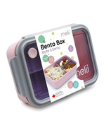 Melii Bento Box with Removable Divider Pink