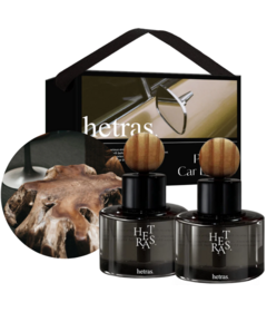 hetras Premium Car Diffuser Hotel Wood