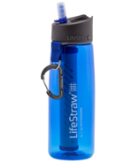 Bouteille d'eau LifeStraw Go avec filtre Bleu