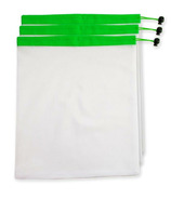 KitchenBasics Assortiment de sacs à produits d'alimentation Couleur verte