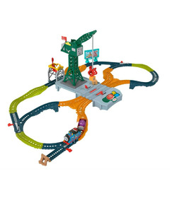 Fisher-Price Thomas & Friends Talking Cranky Delivery Train Set
