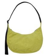 BAGGU Medium Nylon Crescent Bag Lemongrass