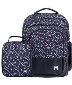Ensemble sac à dos et sac à lunch pour enfants Montii Co. Confetti