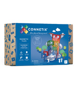 Connetix Tiles Magnetic Tiles Ball Run Expansion Pack Arc-en-ciel