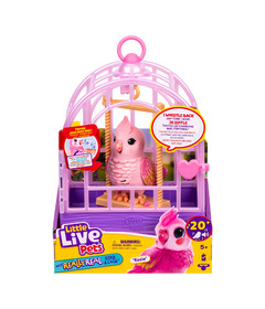 Little Live Pets My Really Real Bird & Cage Rosie