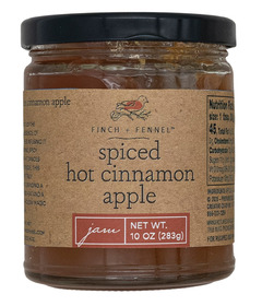 Finch + Fennel Spiced Hot Cinnamon Apple Jam