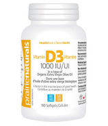 Prairie Naturals Vitamine D3 1000 UI