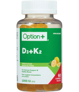 Option + D3 + K2 Gummies Citron