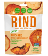 RIND Snacks Chewy Skin-On Dried Fruit Orchard