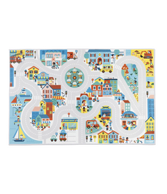 Janod Cross Roads City Playmat