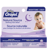 Orajel Baby Natural Source Homeopathic Nighttime Teething Gel