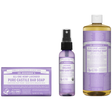 Dr. Bronner\'s Lavender Bundle Dr. Bronner\'s Lavender Bundle