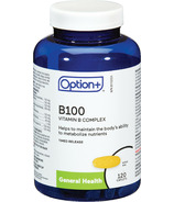 Option+ Complexe de vitamine B B100
