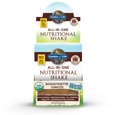Garden of Life Raw All-In-One Nutritional Shake Chocolate Cacoa Garden of Life Raw All-In-One Nutritional Shake Chocolate Cacoa