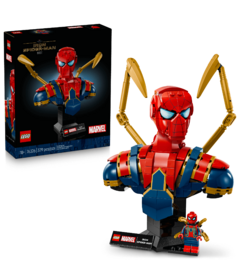 LEGO Marvel Iron Spider-Man Bust Building Kit