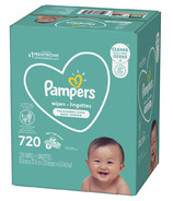 Lingettes pour bébés Pampers sans parfum 9X Pop-Top