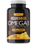 AquaOmega Standard Omega-3 Fish Oil SoftGels
