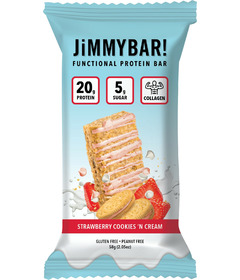 JiMMYBAR! Strawberry Cookies 'N Cream