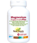 Bisglycinate de magnésium Plus à base de plantes de New Roots