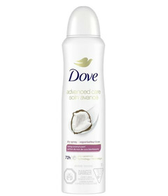 Dove Advanced Care Antiperspirant Deodorant Dry Spray Caring Coconut