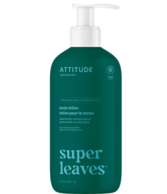 ATTITUDE Super Leaves Unscented Body Lotion