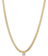 Luv Aj Bardot Stud Charm Necklace Gold