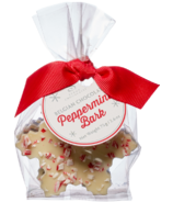 Saxon Chocolates Peppermint Bark Snowflakes