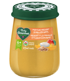 Baby Gourmet Organic Jar Mango Yogurt & Rolled Oats