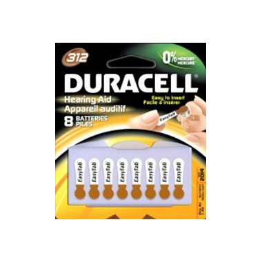 Duracell Hearing Aid Battery Size 312 Duracell Hearing Aid Battery Size 312
