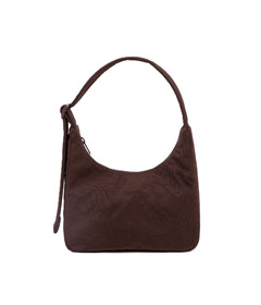 BAGGU Mini Nylon Shoulder Bag Coffee