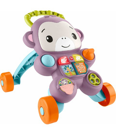 Fisher-Price Learn With Me Purple Monkey Walker