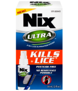 Nix ULTRA Kills Lice Pesticide Free with Comb