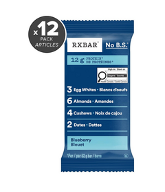 RXBAR Real Food Protein Bar Blueberry Bundle