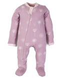 ZippyJamz Footed Coverall - Berry Bliss
