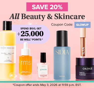 Save 20% on ALL Beauty & Skincare EVENT - COUPON CODE: GLOWUP