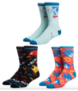 Bioworld Socks Pack Sega Sonic The Hedgehog