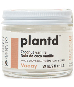 plantd skincare Hand & Body Cream Vacay