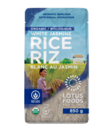 Lotus Foods Riz blanc au jasmin biologique
