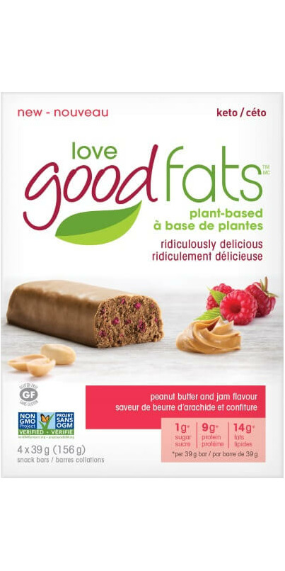 Buy Love Good Fats Peanut Butter and Jam Bars at Well.ca | Free ...