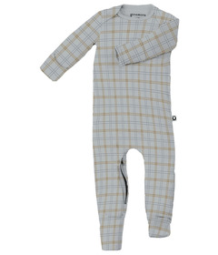 gunamuna Footie Convertible Pajama Plaid