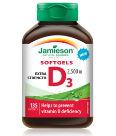 Jamieson Vitamin D3 2500IU